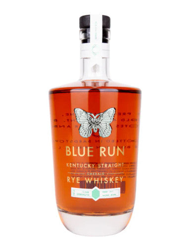 Blue Run Rye Whiskey Emerald Single Barrel 4 Year (750ml)