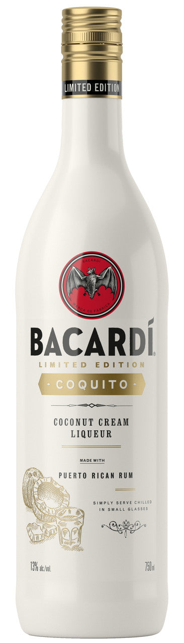 Buy Bacardi Coquito Limited Edition Cream Liqueur online at whiskeyshipped.com and have it shipped to your door nationwide.