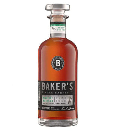 Baker’s 7 Year Old Single Barrel High Rye Bourbon (750ml)