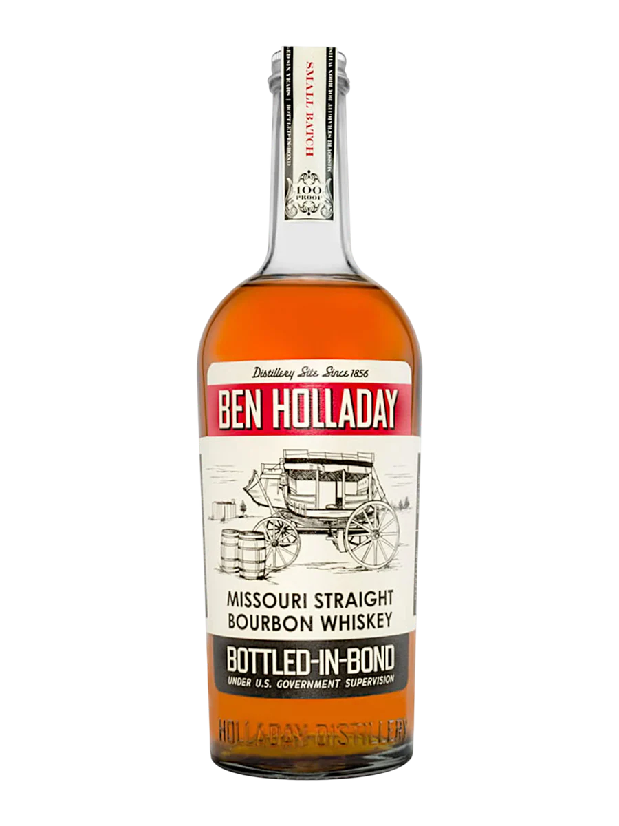 Buy Ben Holladay Bottled In Bond 6 Year Bourbon Whiskey online at whiskeyshipped.com and have it shipped to your door nationwide.