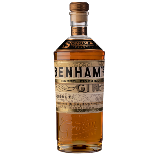 Buy Benham's Barrel Finished Gin online at whiskeyshipped.com and have it shipped to your door nationwide.