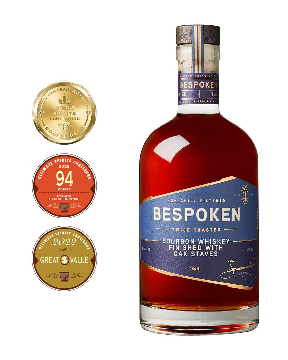 Buy Bespoken Spirits Bourbon online at whiskeyshipped.com and have it shipped to your door nationwide.