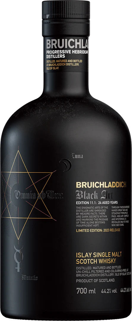 Buy Bruichladdich "Black Art" Edition 11.1 2023 Release 29 Year Old Single Malt Scotch Whisky online at whiskeyshipped.com and have it shipped to your door nationwide.
