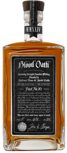 Blood Oath Pact No 10 Bourbon Whiskey (750ml)