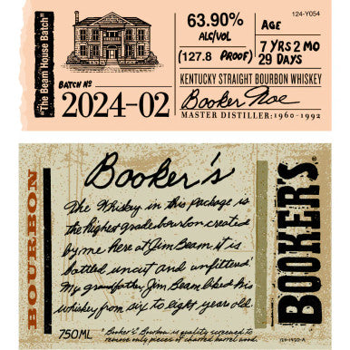 Booker's 2024-02 "The Beam House Batch" Bourbon (750ml)