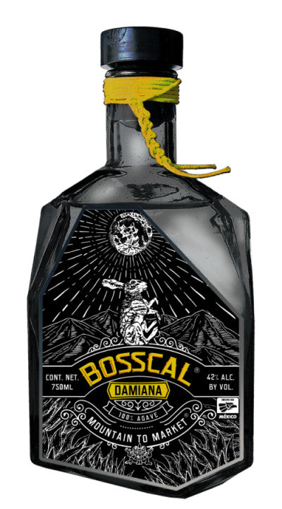 Buy Bosscal Mezcal Damiana online at whiskeyshipped.com and have it shipped to your door nationwide.