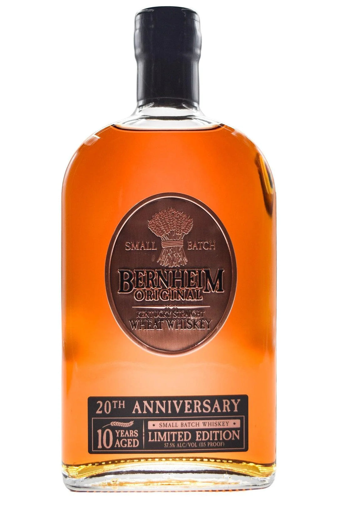 Buy Bernheim Original Wheat Whiskey Small Batch Limited Edition 20th Anniversary 10 Year online at whiskeyshipped.com and have it shipped to your door nationwide.
