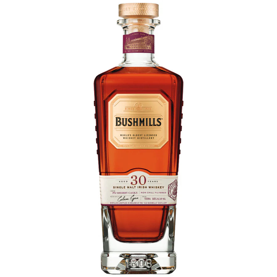 Buy Bushmills Single Malt Irish Whiskey 30 Year online at whiskeyshipped.com and have it shipped to your door nationwide.