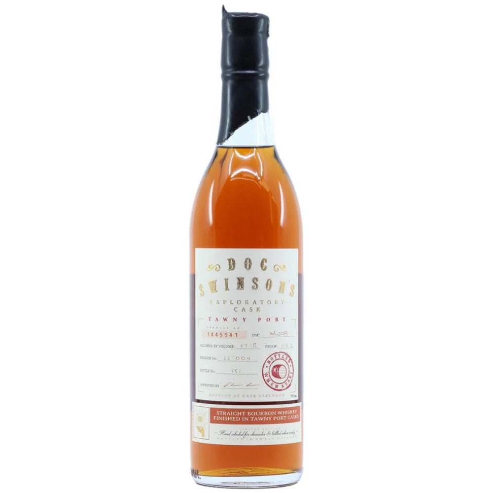 Buy Doc Swinson Exploratory Cask Tawny Port Straight Bourbon Whiskey online at whiskeyshipped.com and have it shipped to your door nationwide.