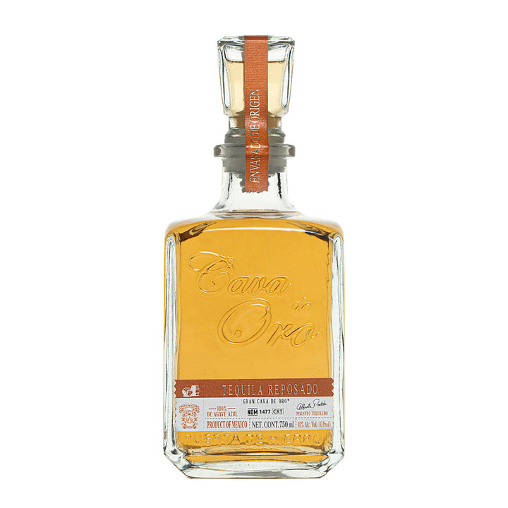 Buy Cava De Oro Reposado Tequila online at whiskeyshipped.com and have it shipped to your door nationwide.