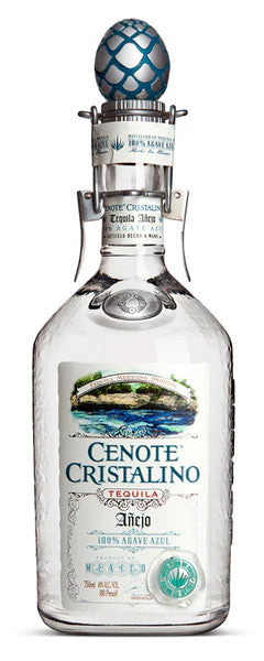 Buy Cenote Cristalino Anejo Tequila online at whiskeyshipped.com and have it shipped to your door nationwide.