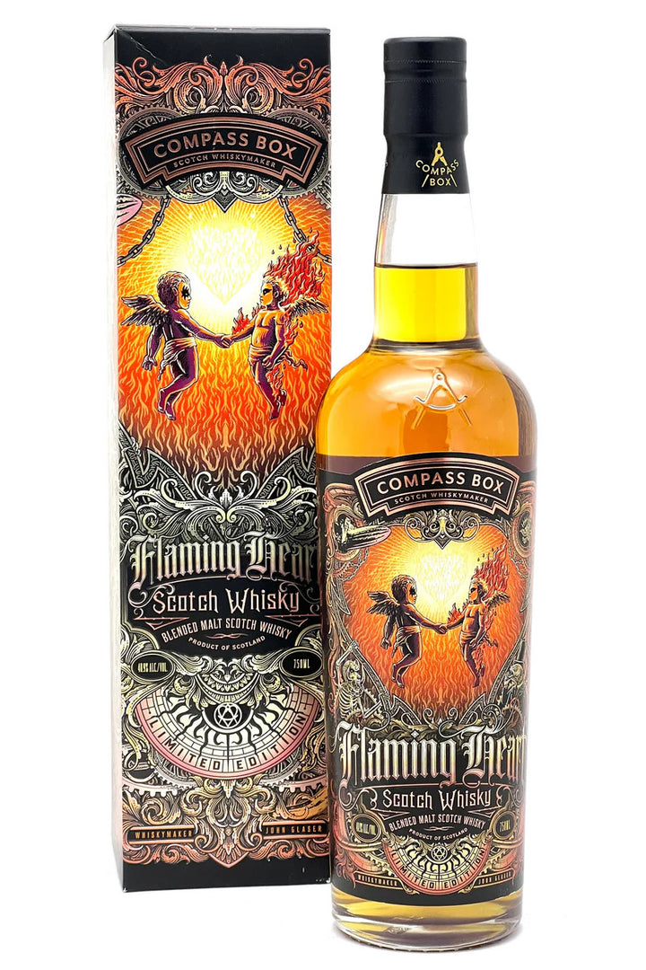 Buy Compass Box Flaming Heart #7 Whisky online at whiskeyshipped.com and have it shipped to your door nationwide.