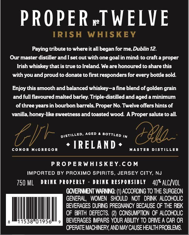 Buy Proper No. Twelve Irish Whiskey online at whiskeyshipped.com and have it shipped to your door nationwide.