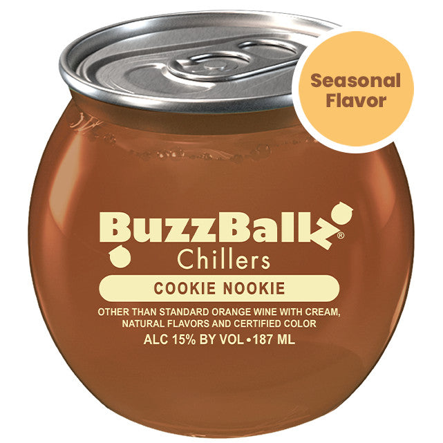 Buy Buzzballz Cookie Nookie Chillers Season Limited online at whiskeyshipped.com and have it shipped to your door nationwide.