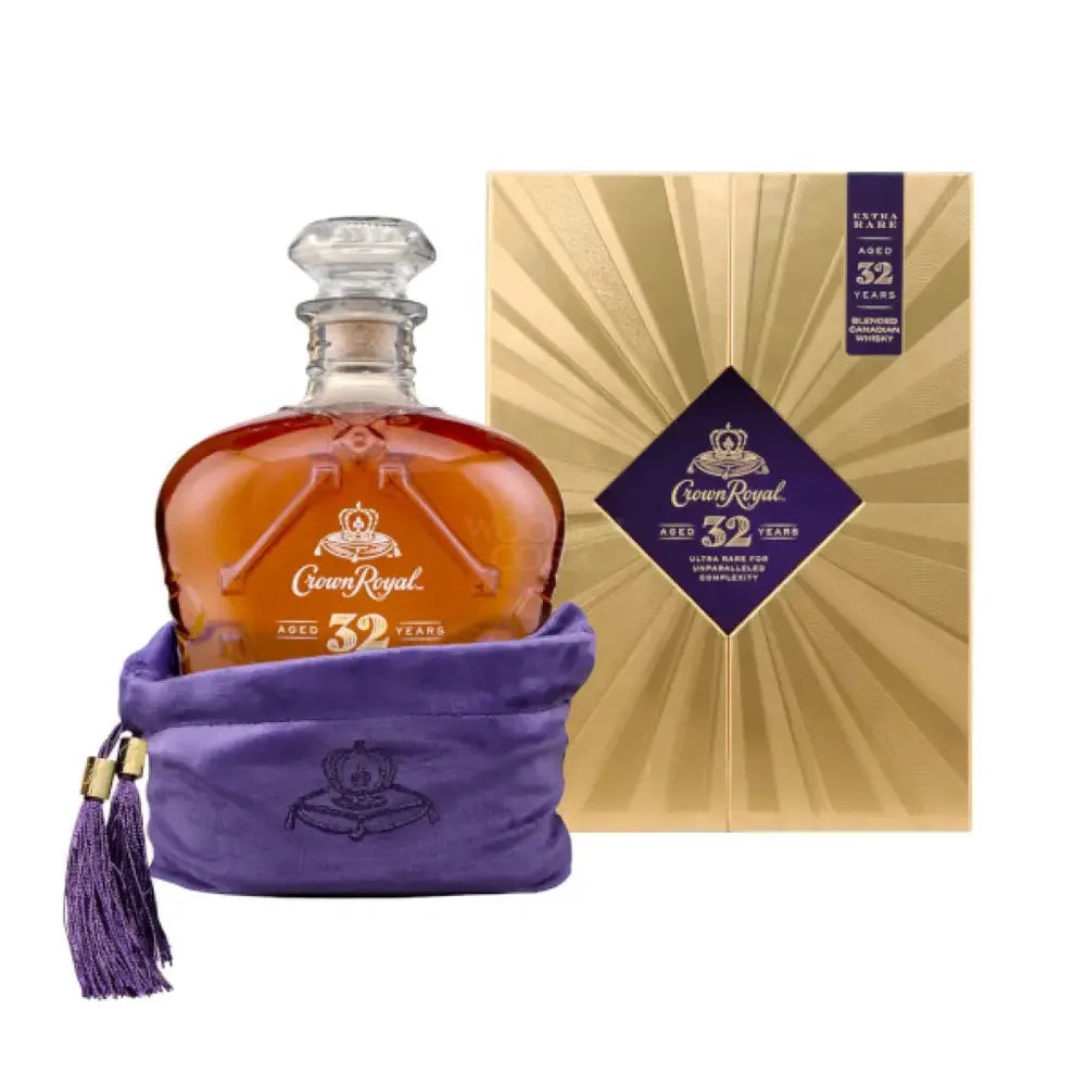 Buy Crown Royal Aged 32 Years Old Canadian Whiskey online at whiskeyshipped.com and have it shipped to your door nationwide.