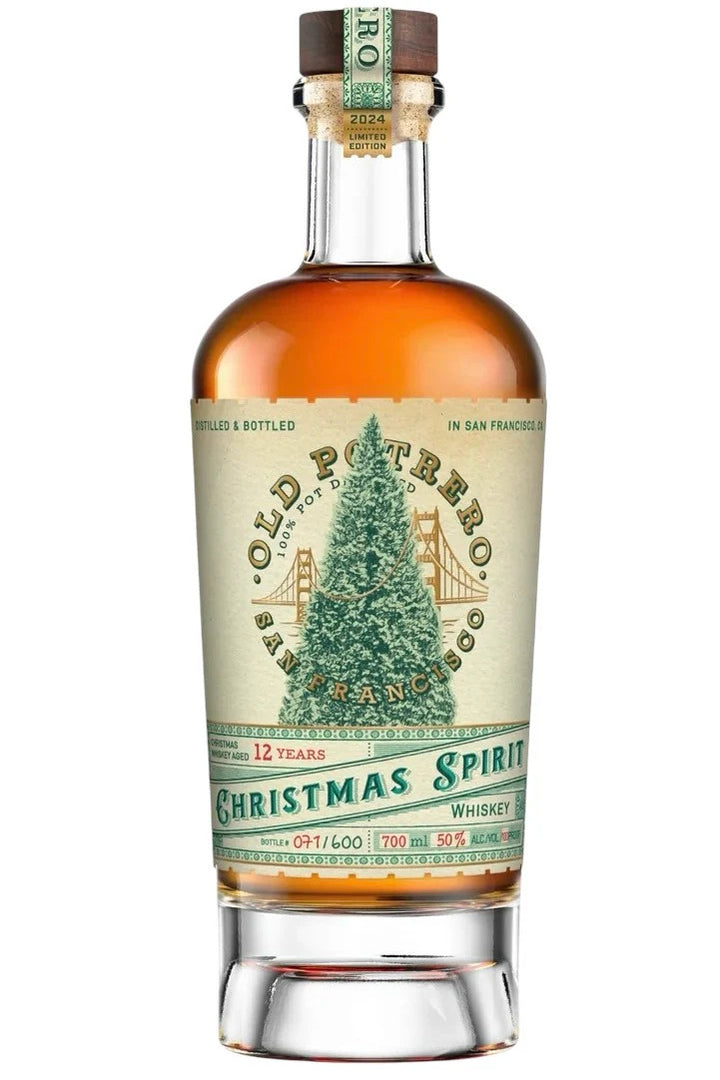 Buy Old Potrero Malt Whiskey Christmas Spirit 12 Year online at whiskeyshipped.com and have it shipped to your door nationwide.