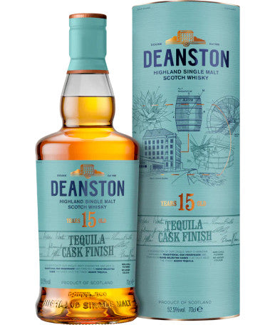 Deanston Single Malt Scotch Tequila Cask Finish 15 Year (750ml)