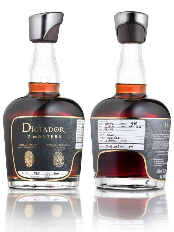 Buy Dictador Aged Rum 2 Masters Hardy Cognac online at whiskeyshipped.com and have it shipped to your door nationwide.