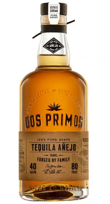 Buy Dos Primos Añejo Tequila online at whiskeyshipped.com and have it shipped to your door nationwide.