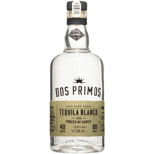 Buy Dos Primos Blanco Tequila online at whiskeyshipped.com and have it shipped to your door nationwide.