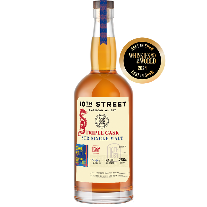 Buy 10th Street Triple Cask Str Single Malt Whisky online at whiskeyshipped.com and have it shipped to your door nationwide.