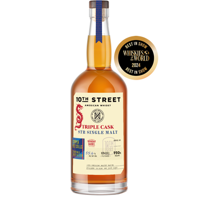 10th Street Triple Cask Str Single Malt Whisky (750ml)