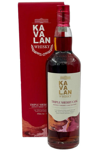 Kavalan Triple Sherry Cask Single Malt Whisky (750ml)