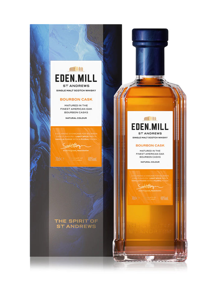 Buy Eden Mill Single Malt Scotch St Andrews Bourbon Cask online at whiskeyshipped.com and have it shipped to your door nationwide.
