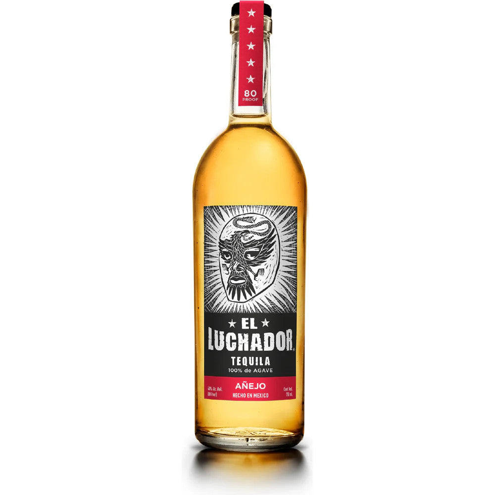 Buy El Luchador Añejo Tequila online at whiskeyshipped.com and have it shipped to your door nationwide.