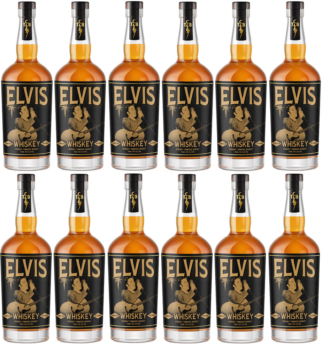 Buy Elvis Whiskey *12 Pack* Bundle online at whiskeyshipped.com and have it shipped to your door nationwide.