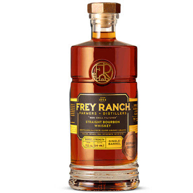Frey Ranch Barrel Strength Single Barrel Straight Bourbon (750ml)