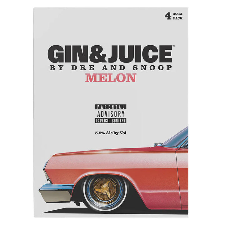 Buy Gin & Juice Apricot by Dre and Snoop Can Cocktail online at whiskeyshipped.com and have it shipped to your door nationwide.