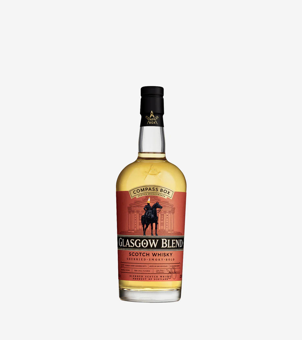 Buy Compass Box Glasgow Blend Scotch Whisky online at whiskeyshipped.com and have it shipped to your door nationwide.