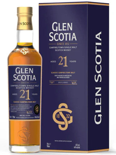 Glen Scotia Single Malt Scotch 21 Year (700ml)