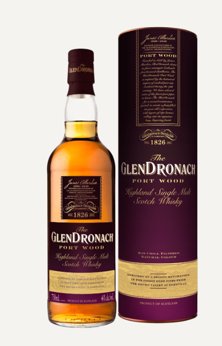 Buy Glendronach Port Wood Single Malt Scotch Whisky online at whiskeyshipped.com and have it shipped to your door nationwide.
