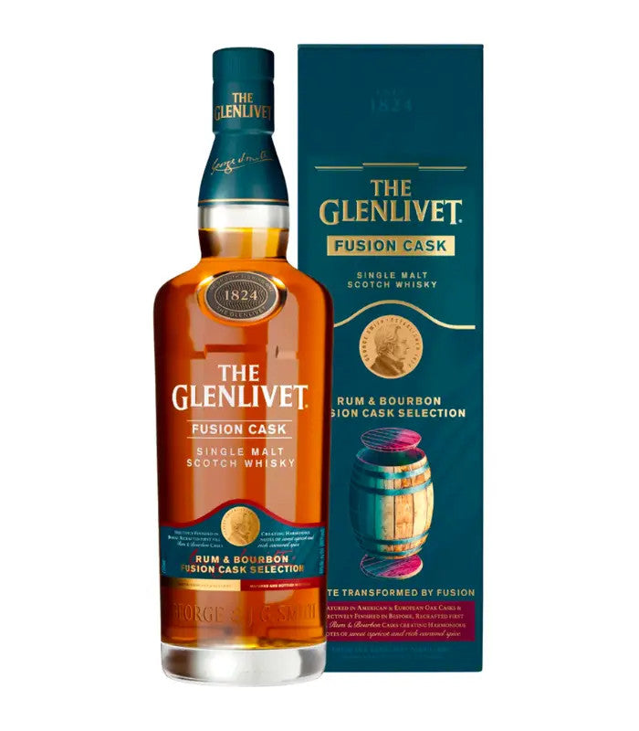Buy The Glenlivet Single Malt Scotch Fusion Cask online at whiskeyshipped.com and have it shipped to your door nationwide.