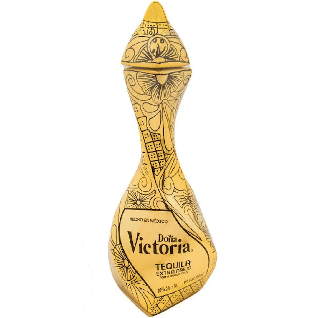 Buy Doña Victoria Tequila Extra Anejo Gold Bottle online at whiskeyshipped.com and have it shipped to your door nationwide.