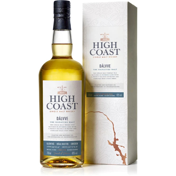 Buy High Coast Dalvve Signature Single Malt Whisky online at whiskeyshipped.com and have it shipped to your door nationwide.