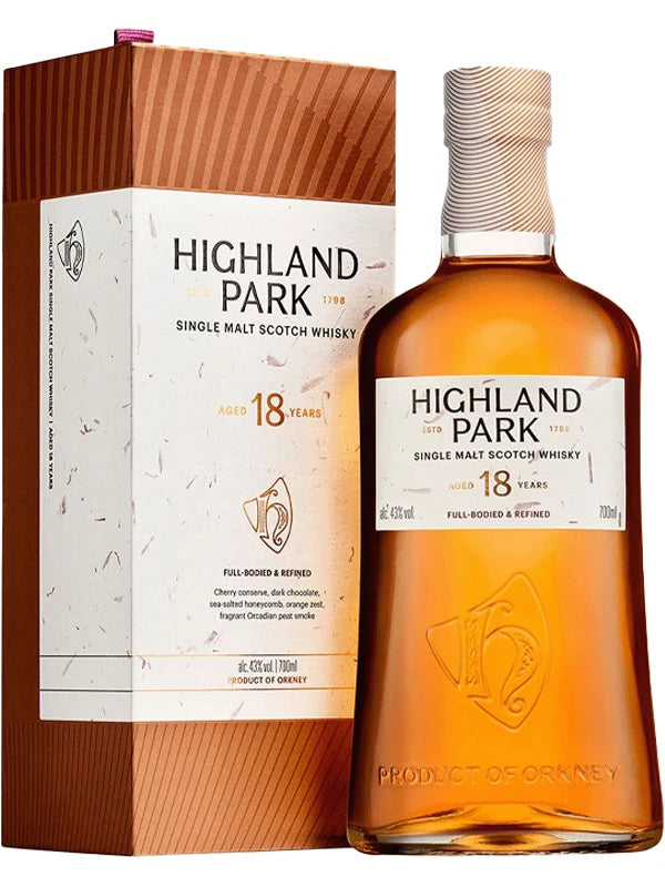 Buy Highland Park Single Malt Scotch Whisky 18 Year Old online at whiskeyshipped.com and have it shipped to your door nationwide.
