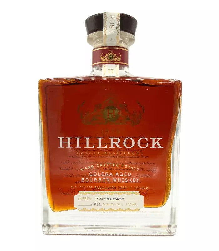 Buy Hillrock Solera Aged Bourbon PX Finish online at whiskeyshipped.com and have it shipped to your door nationwide.