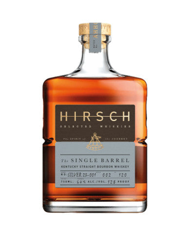 Hirsch The Single Barrel Silver Bourbon Whiskey (750ml)