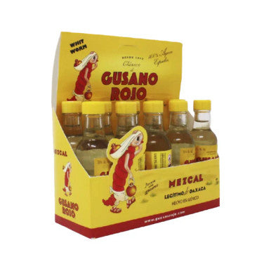 Gusano Rojo Mezcal with Worm (10x50ml)