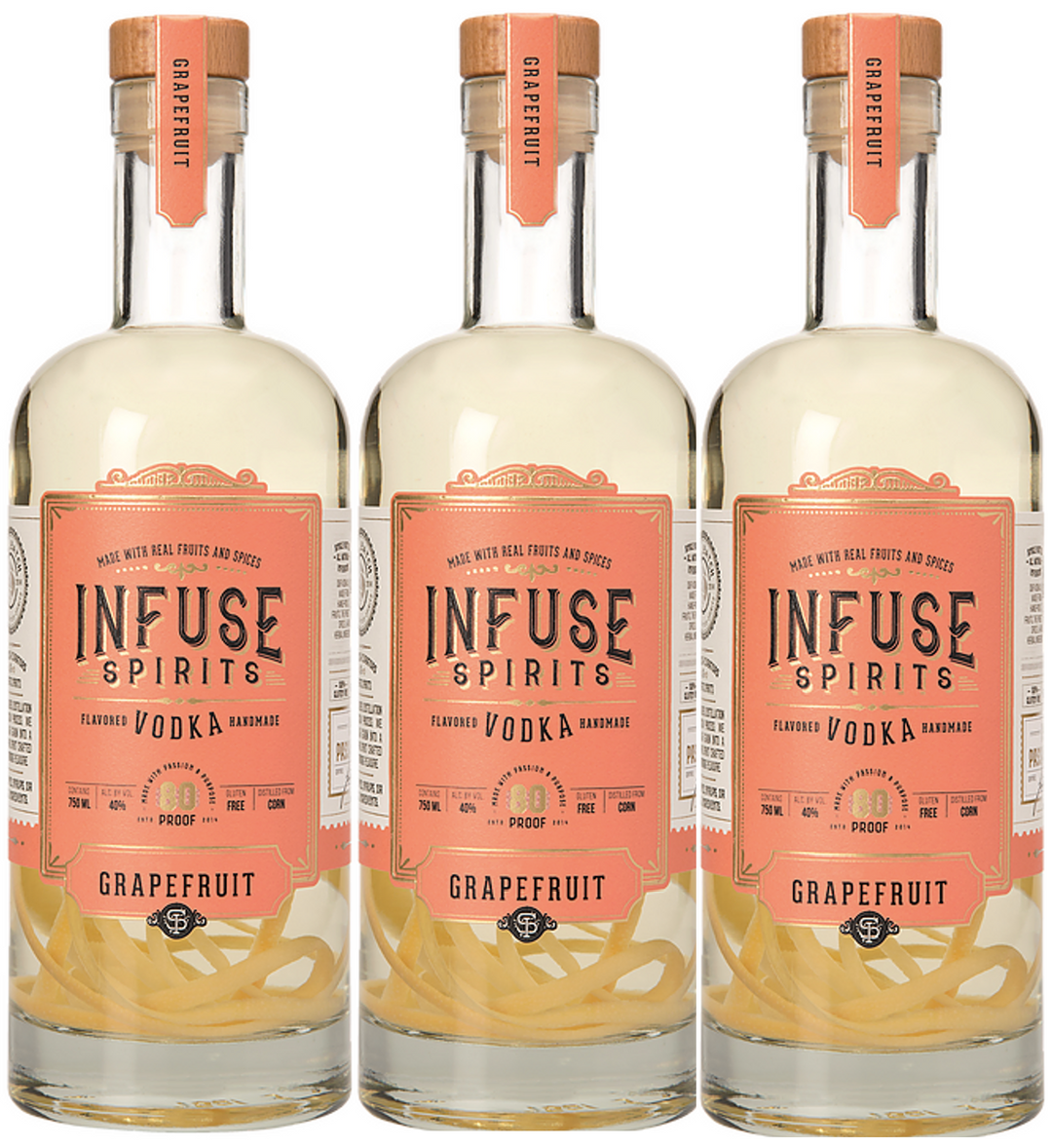 Buy Infuse Spirits Grapefruit *3 Pack* Bundle online at whiskeyshipped.com and have it shipped to your door nationwide.