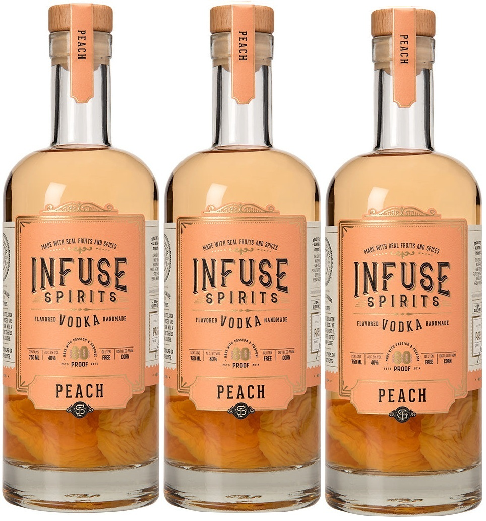 Buy Infuse Spirits Peach *3 Pack* Bundle online at whiskeyshipped.com and have it shipped to your door nationwide.