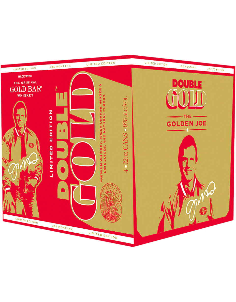 Buy Gold Bar Whiskey Double Gold RTD 4-Pack online at whiskeyshipped.com and have it shipped to your door nationwide.