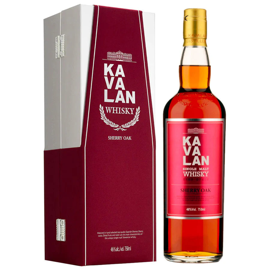 Buy Kavalan Single Malt Whisky Sherry Oak online at whiskeyshipped.com and have it shipped to your door nationwide.
