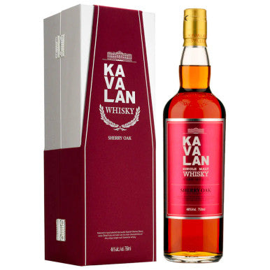 Kavalan Single Malt Whisky Sherry Oak (750ml)