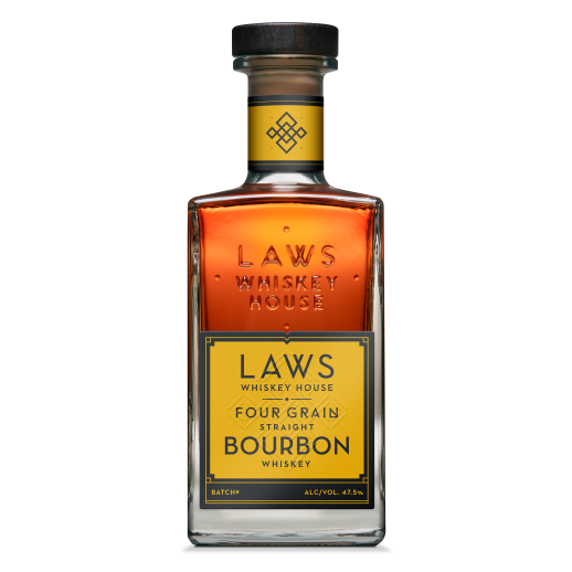 Buy Laws Four Grain Straight Bourbon Whiskey online at whiskeyshipped.com and have it shipped to your door nationwide.