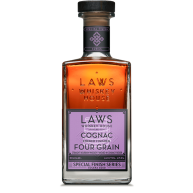 Laws Whiskey Cognac Cask Finish Straight Bourbon Whiskey (750ml)