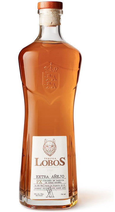 Buy Lobos 1707 Extra Anejo Tequila online at whiskeyshipped.com and have it shipped to your door nationwide.